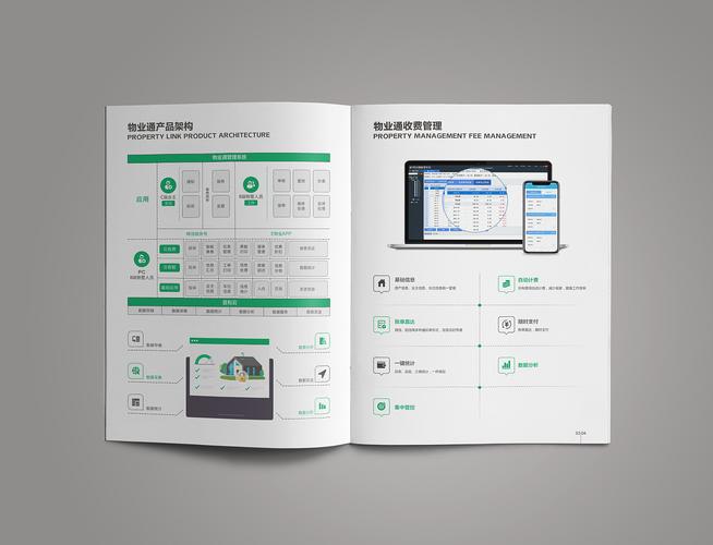 物业系统管理画册设计|平面|书籍/画册|a伟设计室_原创作品-站酷zcool